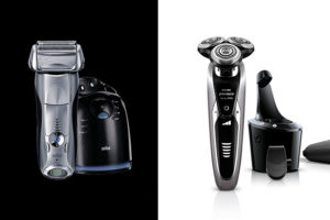 foil shavers and rotary shavers