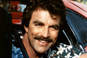 Magnum PI shows off his stylish mustache