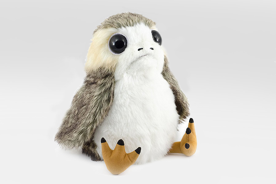 a porg from star wars the last jedi