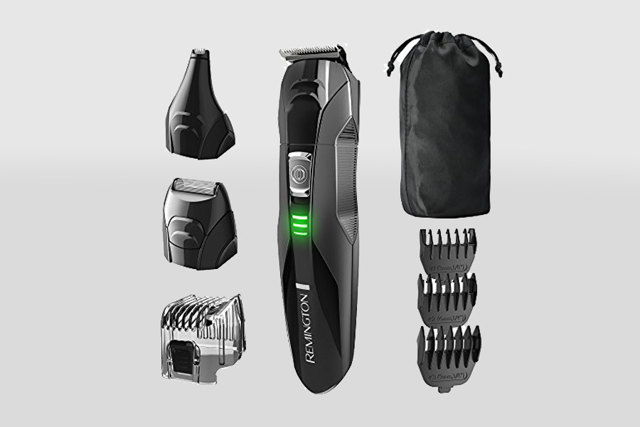 beard trimmer for a beard kit