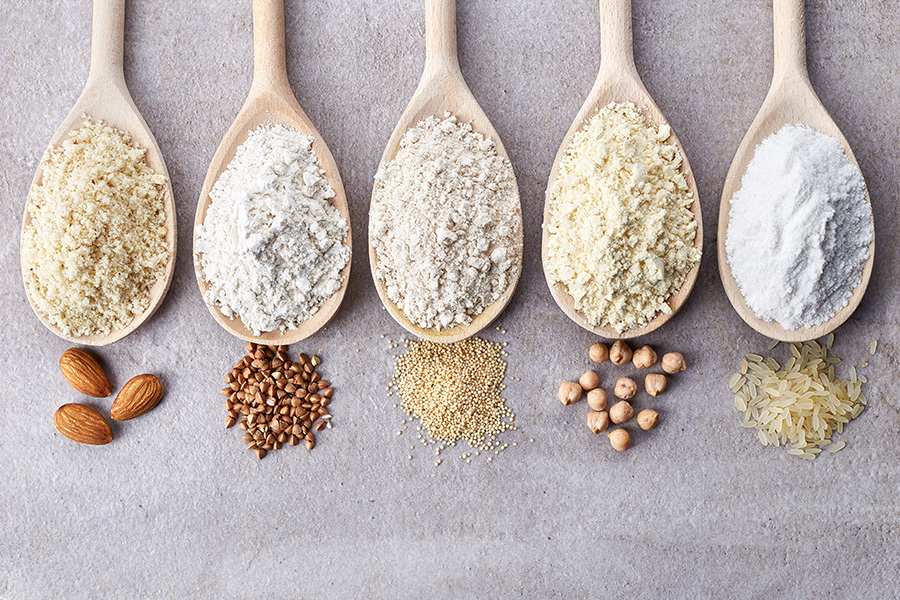 different types of flours for baking enthusiast
