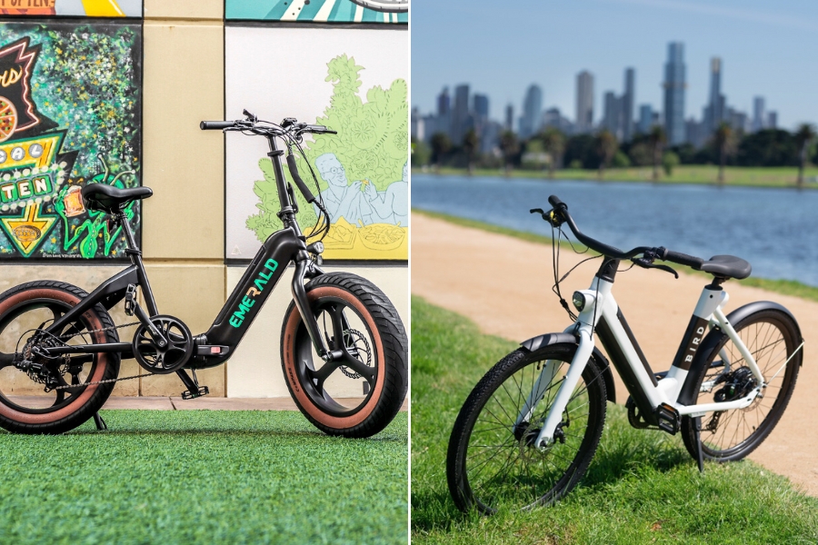 Emerald Bike vs. Bird Bike