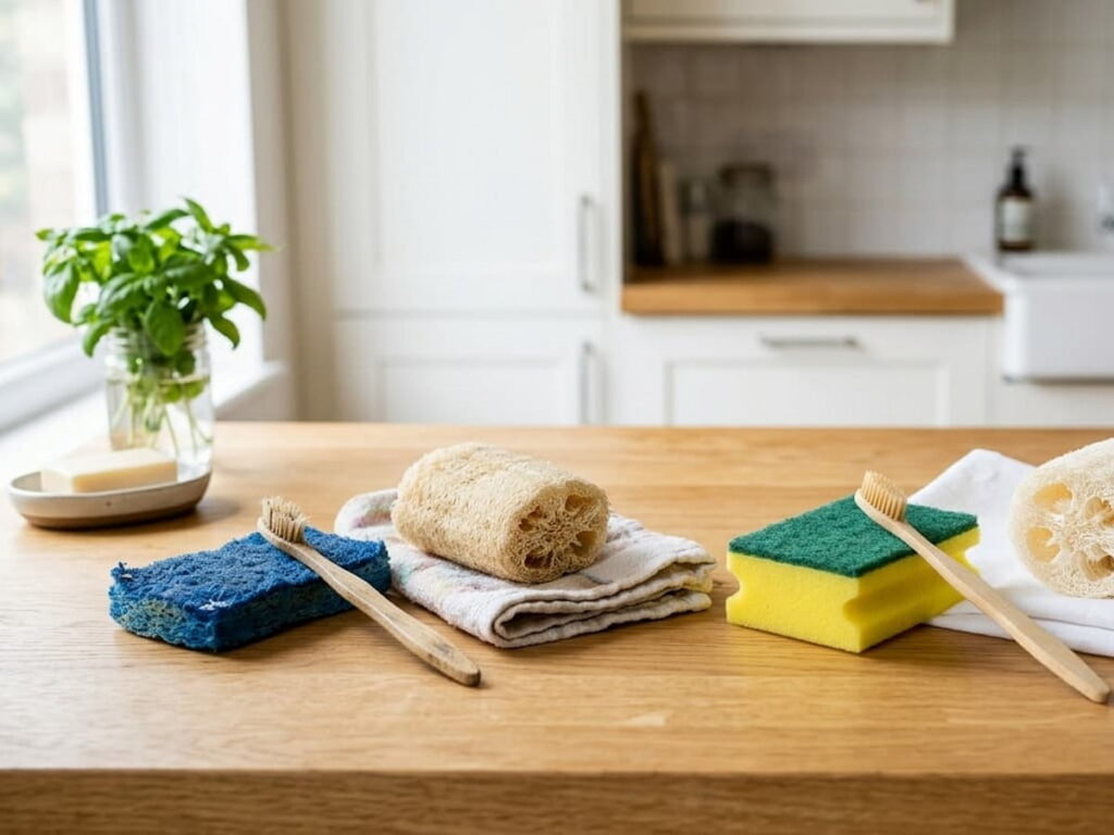 toothbrushes, sponges, and other household items that need to be replaced more than twice a year